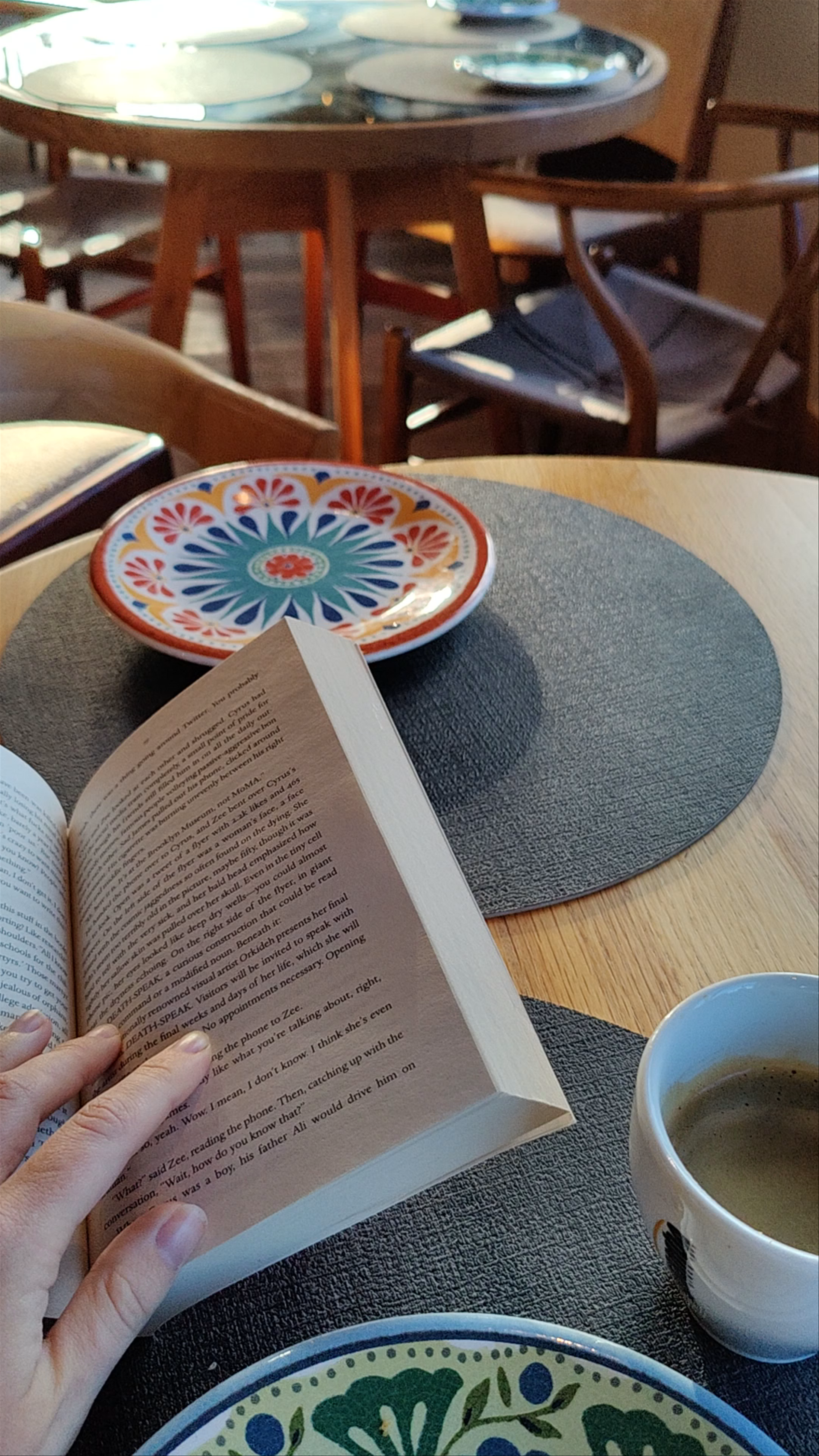 Cozy Morning Reading and Coffee at Sonder Casa Luz, Barcelona
