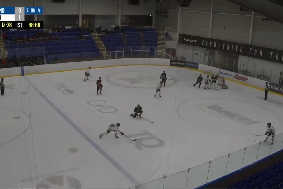 Zayn Strachan's Power Play Goal to Tie the Game vs Belgium