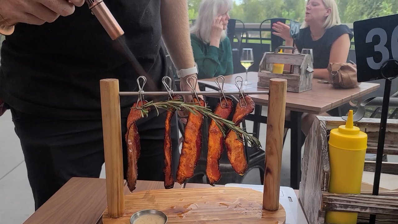 Sids Garage - Torching the bacon! - Pubs Near Me - Boise, Idaho