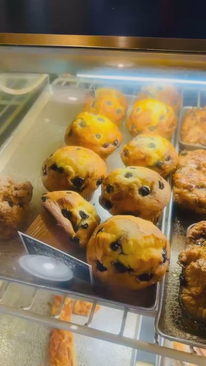 Basque Boulangerie Cafe - Video of their counter of pastries - Bakeries Near Me - Sonoma, California