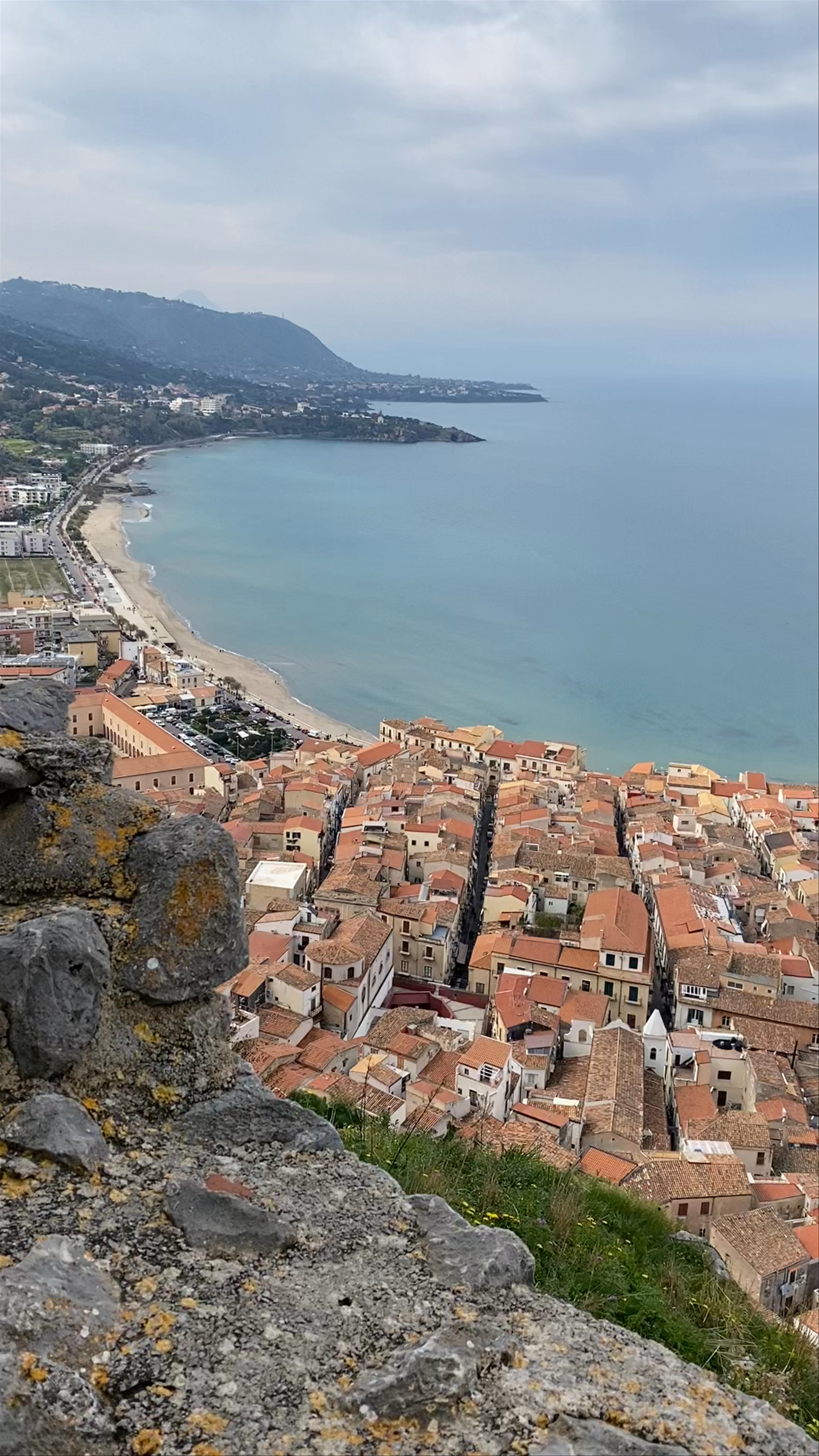 Breathtaking Views from Rocca di Cefalù, Sicily