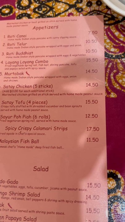 Layang Layang - Malaysian Near Me - Milpitas, California