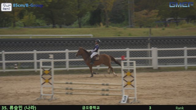 류승민 (나라) — 2026 경북오픈 구미 Show Jumping · 장애물 85cm