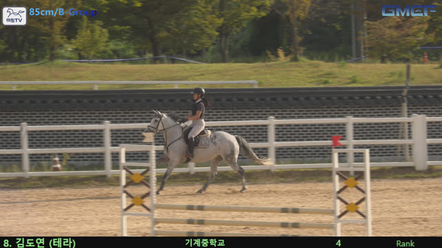 김도연9 (온겨례) — 2026 경북오픈 구미 Show Jumping · 장애물 85cm