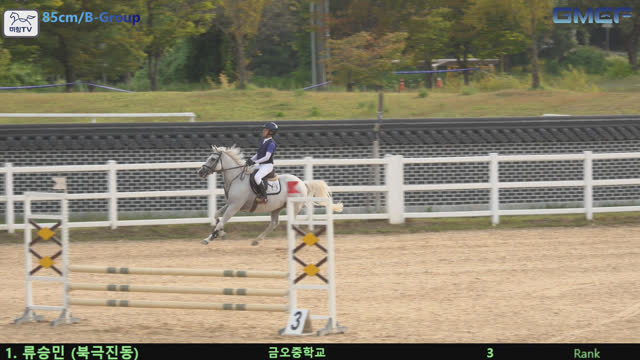 류승민 (북극진동) — 2026 경북오픈 구미 Show Jumping · 장애물 85cm