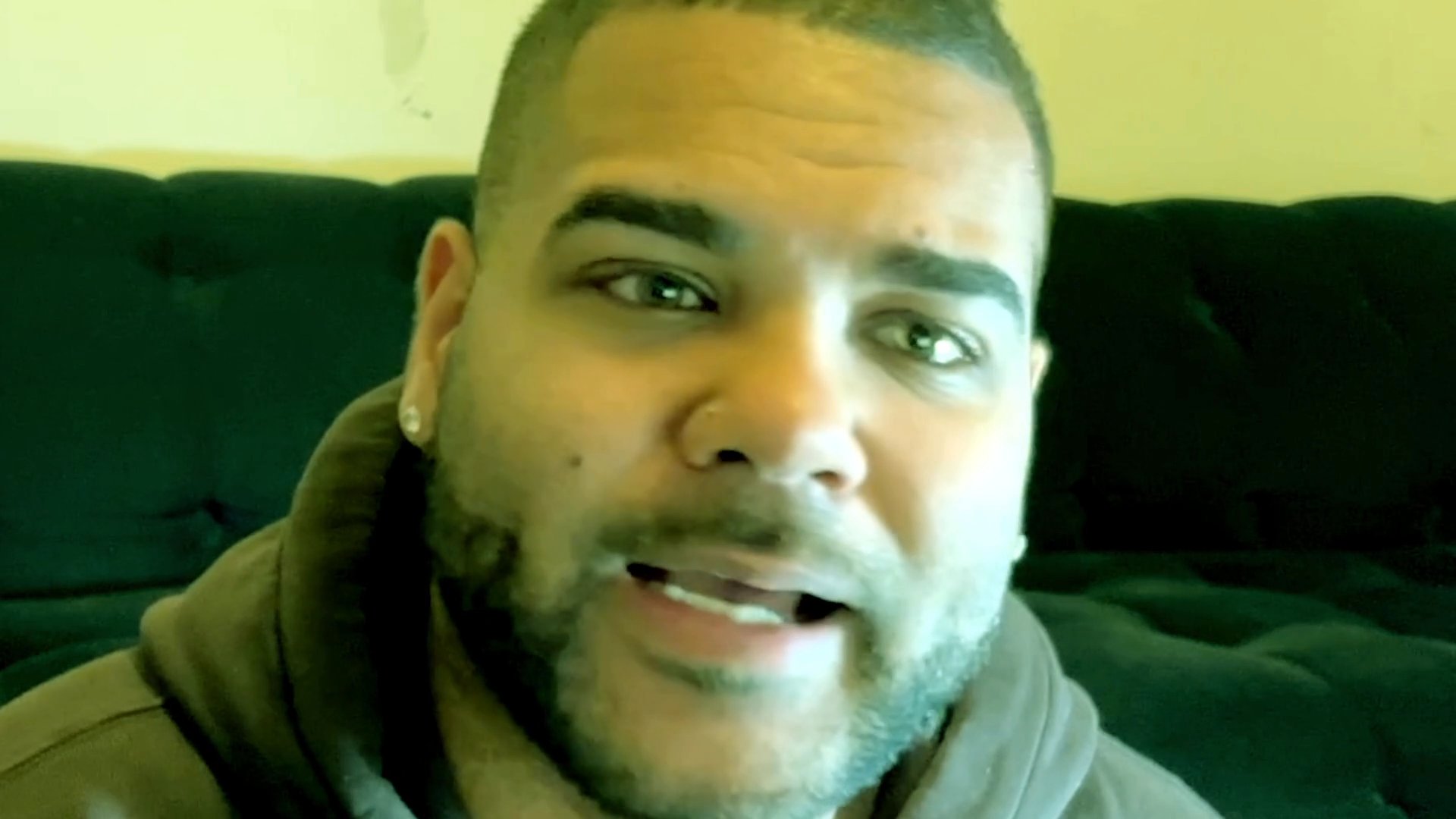 Two individuals engage in a series of direct-to-camera exchanges, expressing personal insights and commentary. The conversation shifts between speakers as they share perspectives in a controlled, indoor setting.
