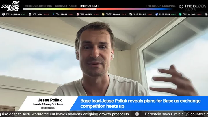 Jesse Pollak reveals plans for Base as exchange competition heats up