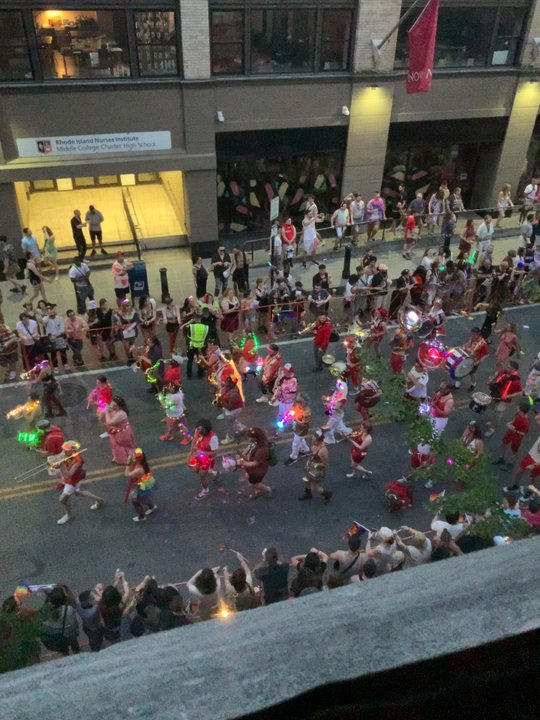 Rhode Island Pride - parade from above - Community Service/Non-Profit Near Me - Providence, Rhode Island