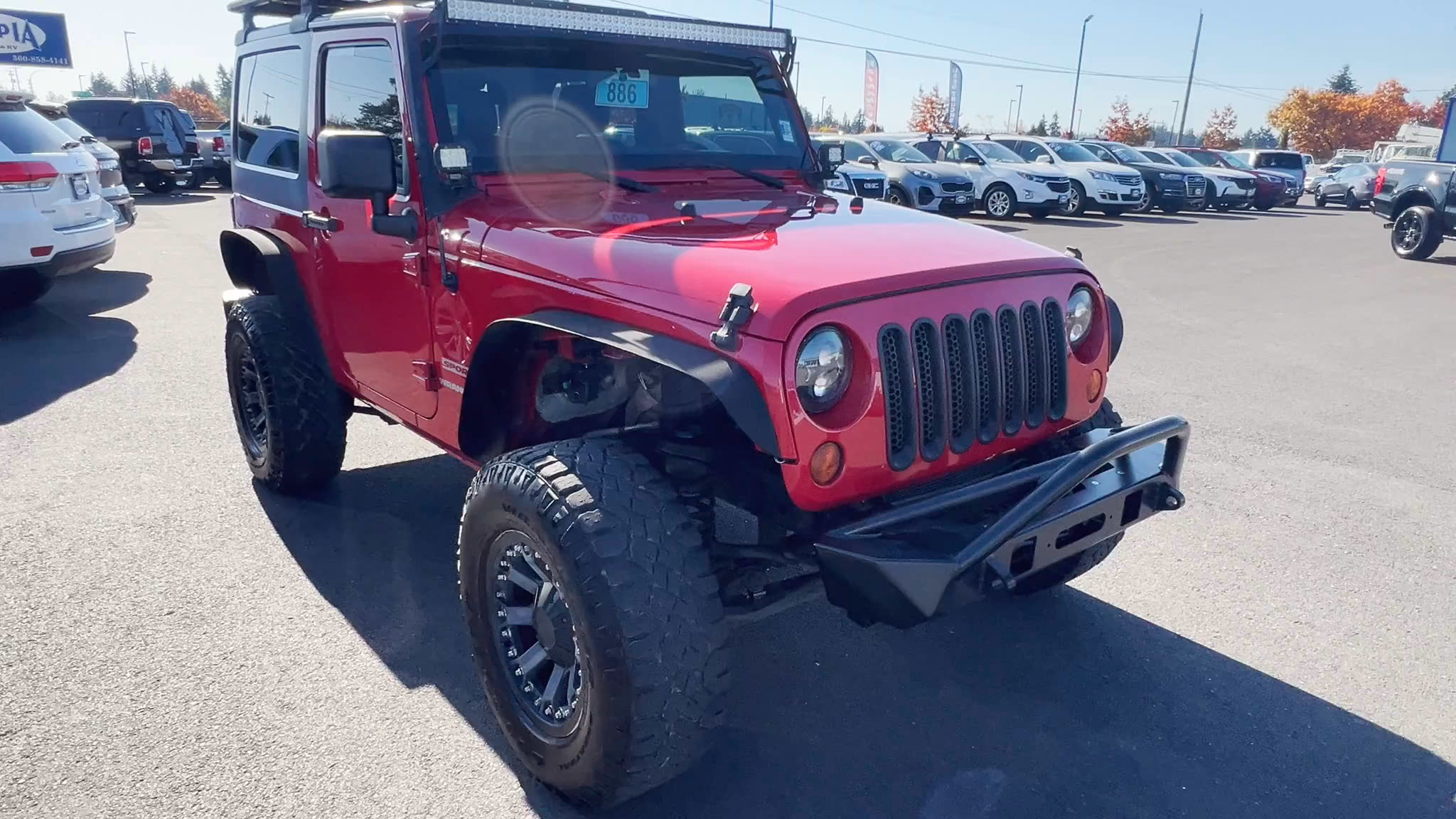 Olympia Auto Sales - #2952A - 2012 Jeep Wrangler Sport