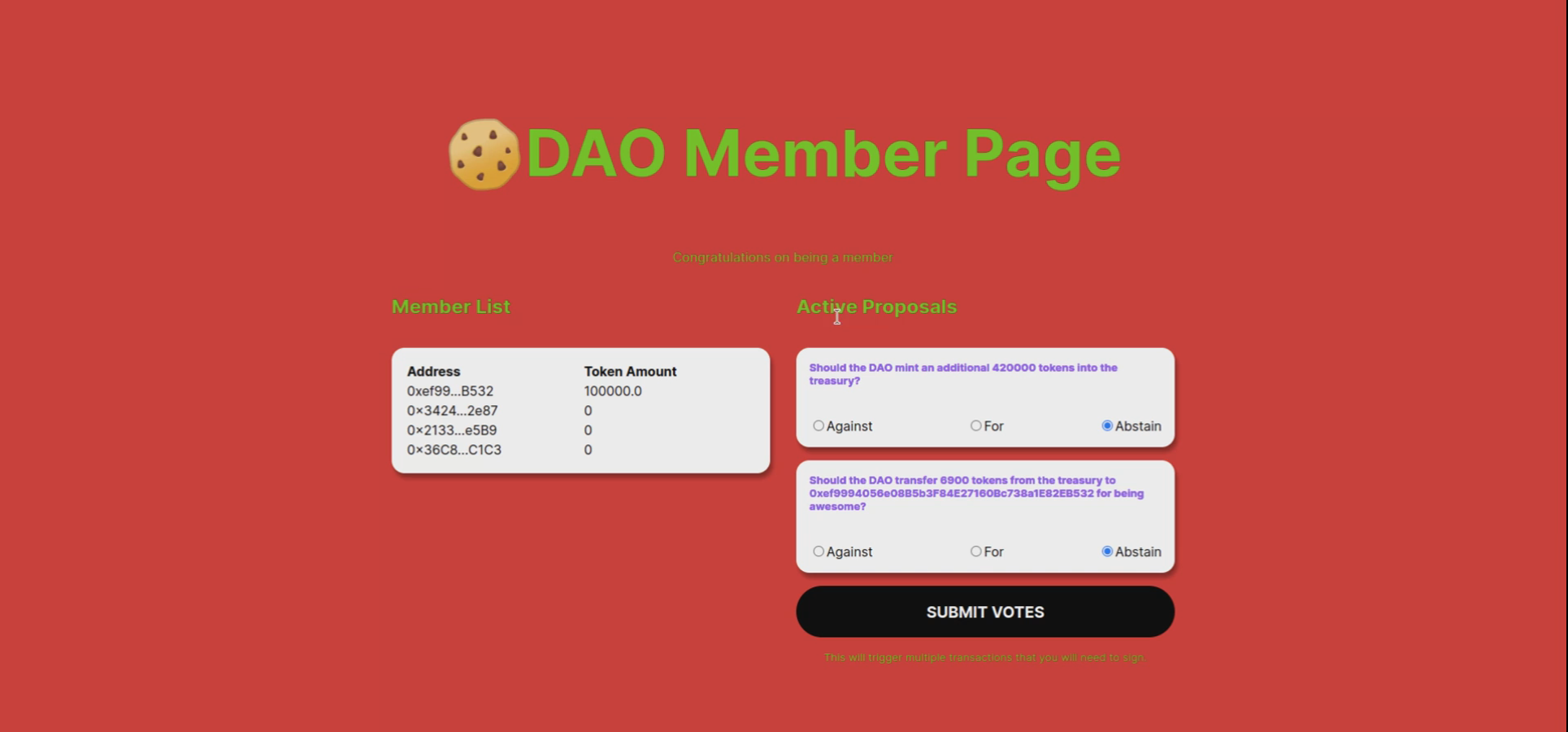 My Dao video demo