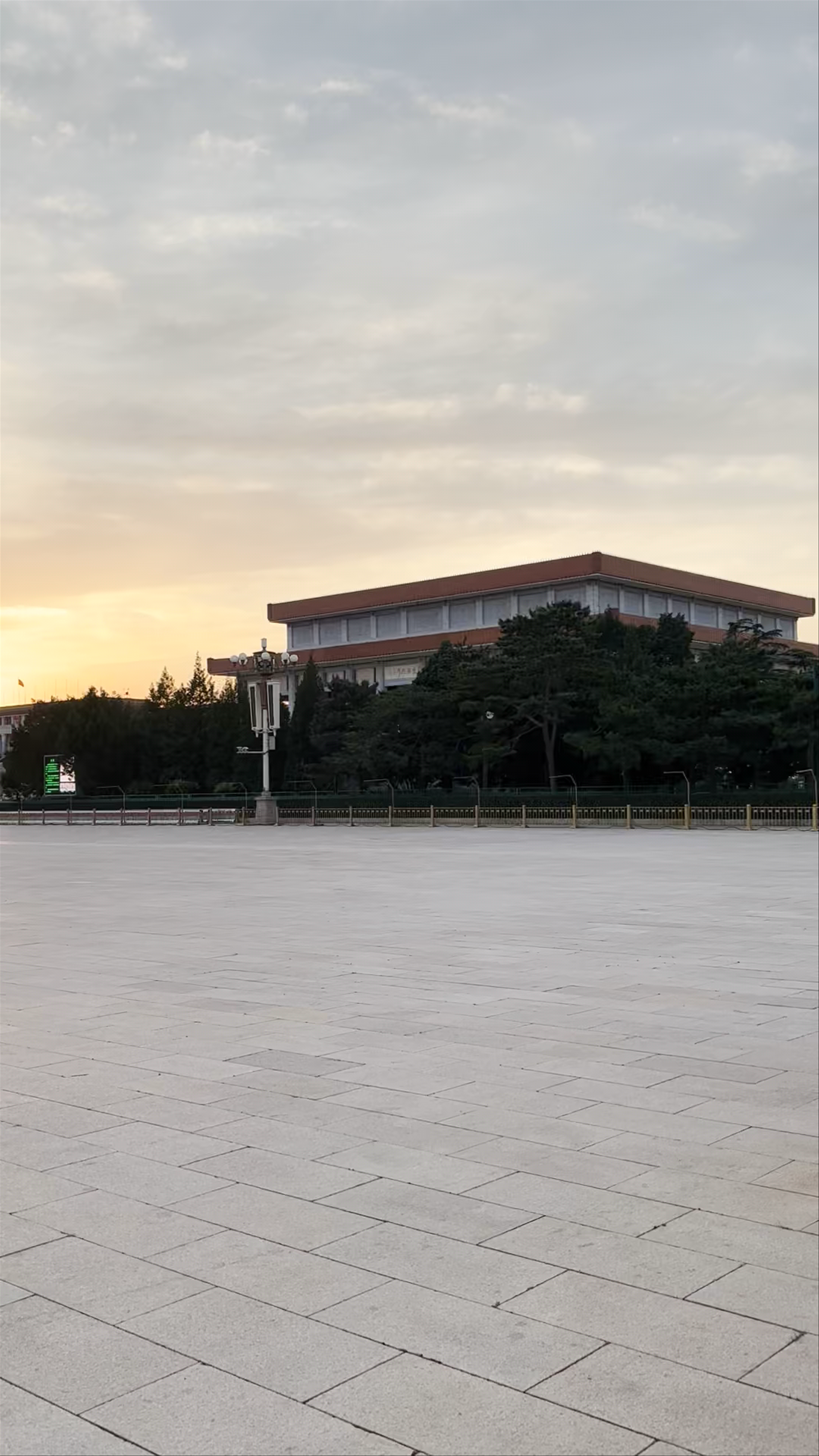 Tiananmen Square: Evening Serenity in Beijing's Historic Heart