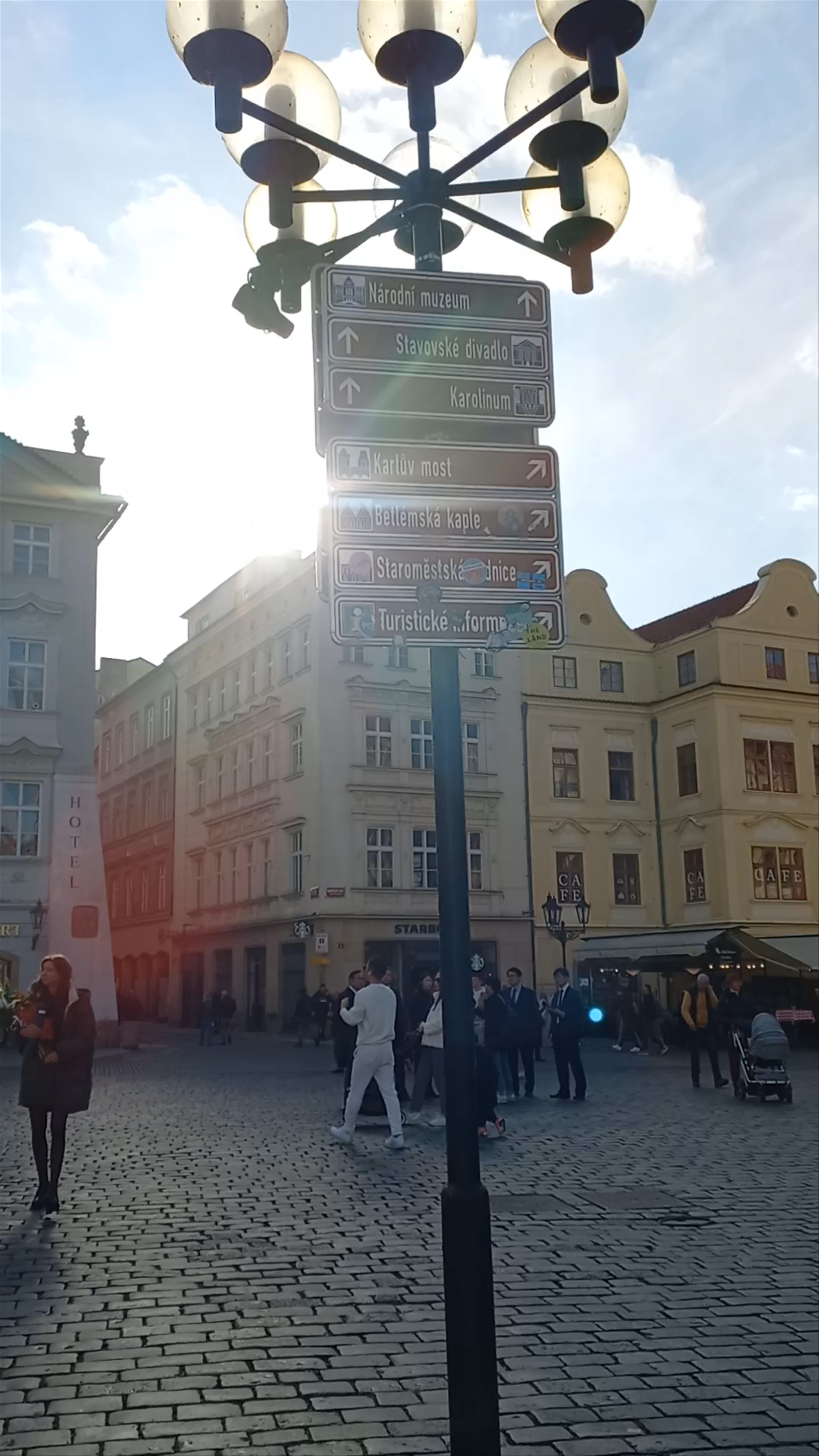 Historic Charm and Lively Streets of Old Town Square Prague