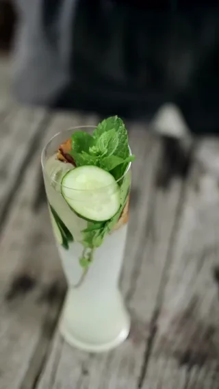 Gin Pineapple Cup
