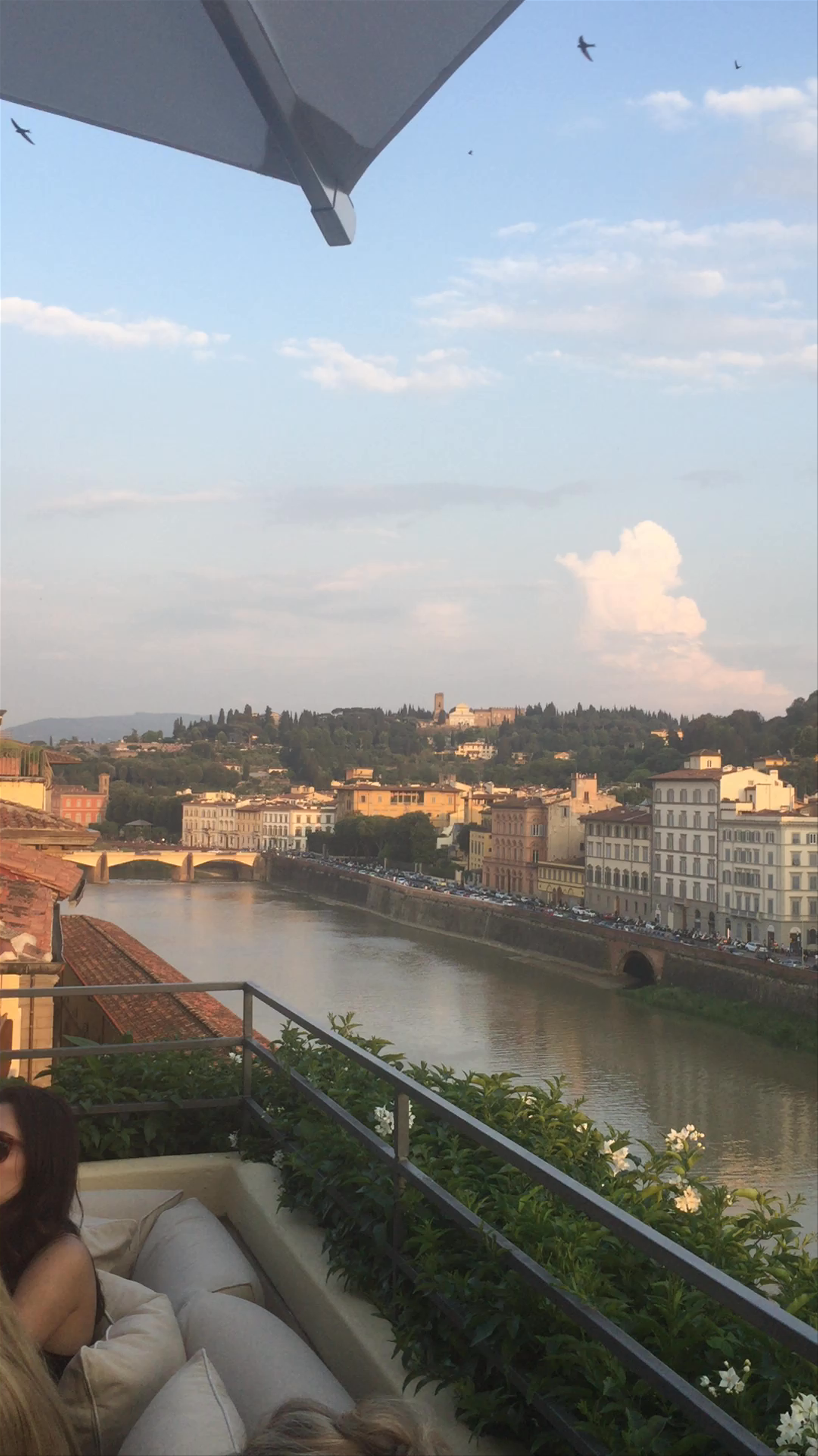 Evening Bliss at Rooftop Bar La Terrazza, Florence