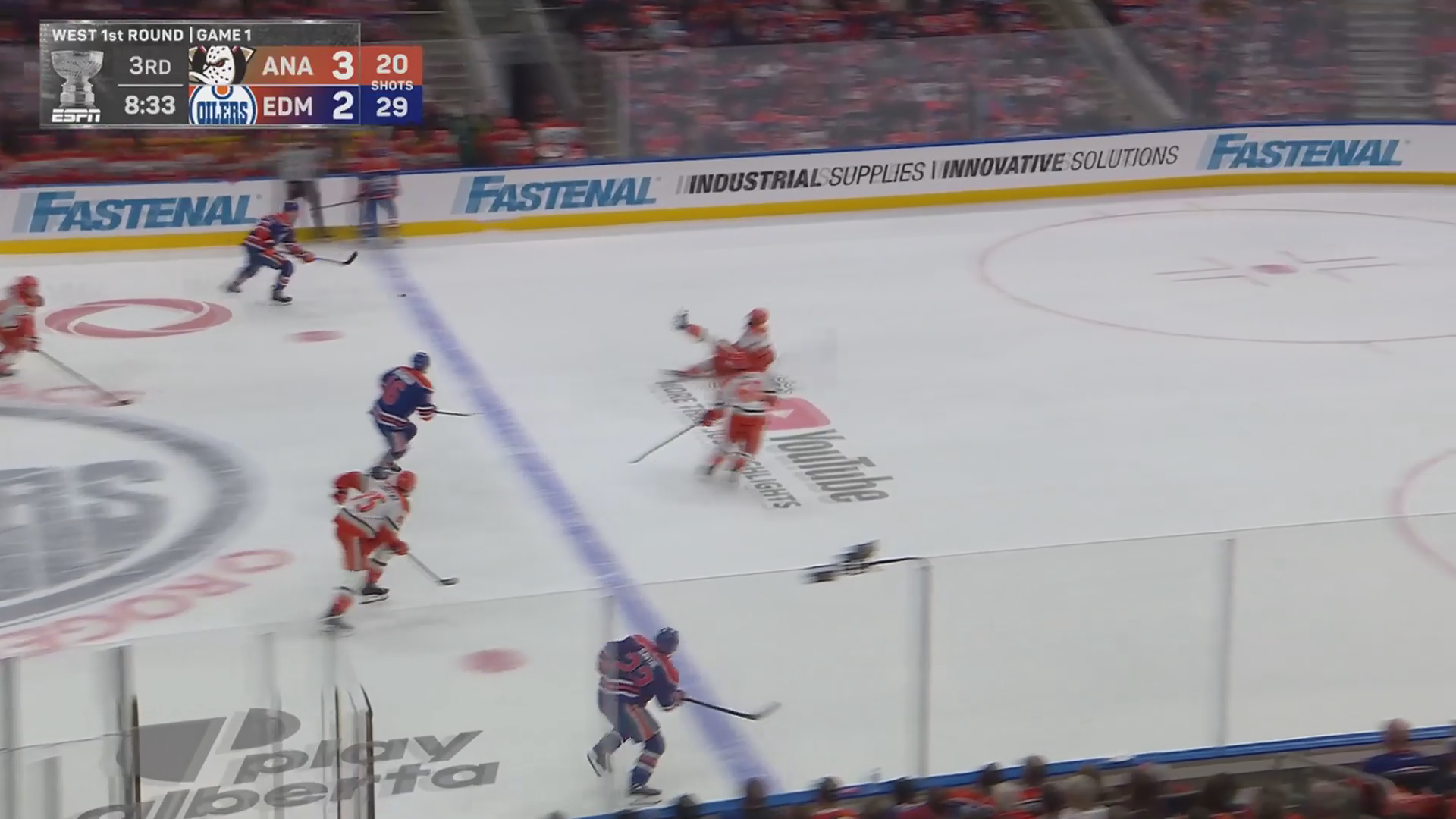Two Leads, Two Comebacks — Oilers Hold On in Wild Game 1 · Apr. 20, 2026