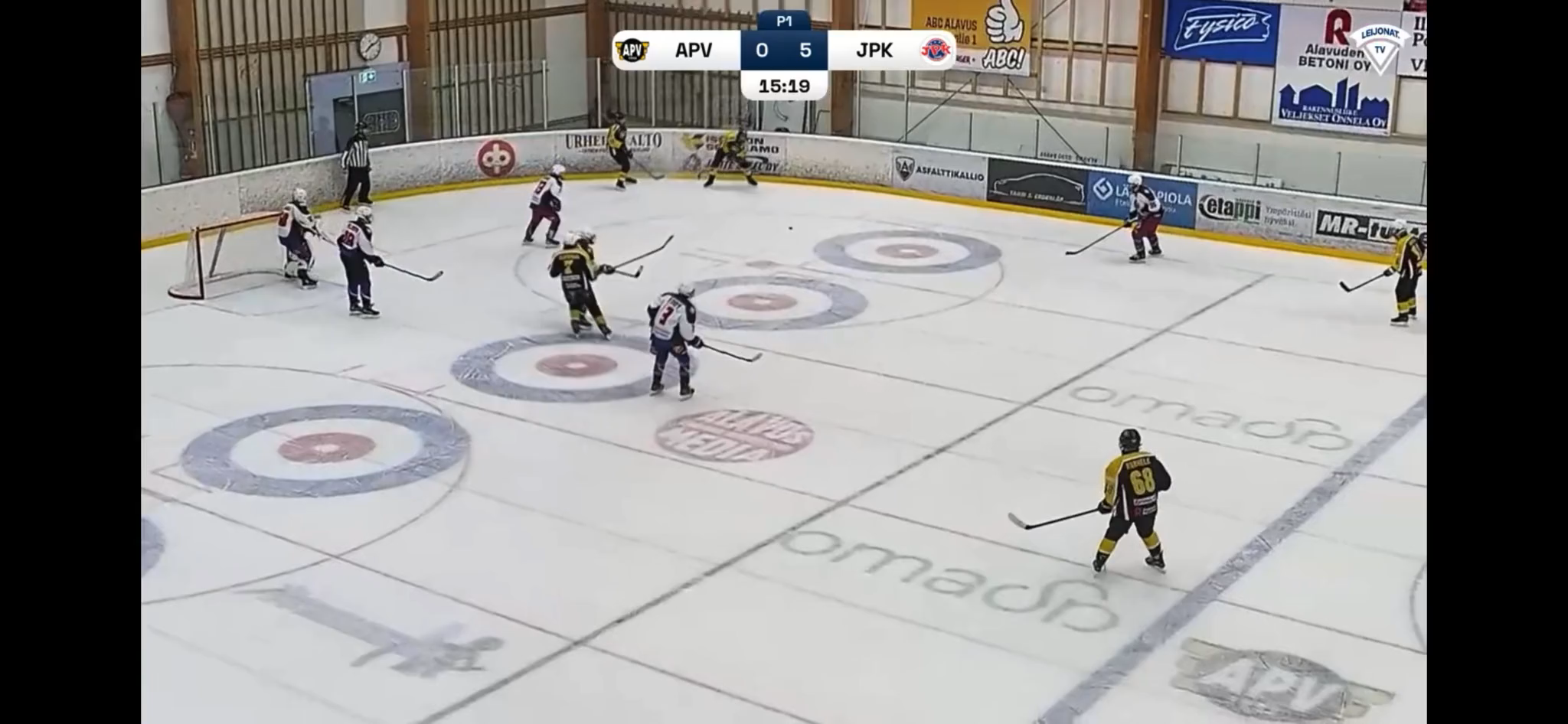 Arthur Eddy Scores First Goal in Finland versus APV