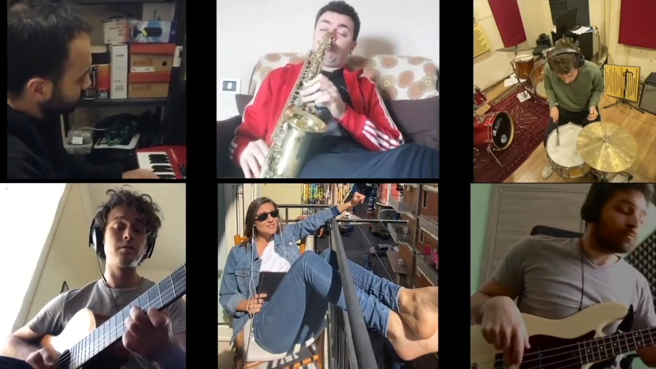 The Naples Swing Band - Lemon Tree - video