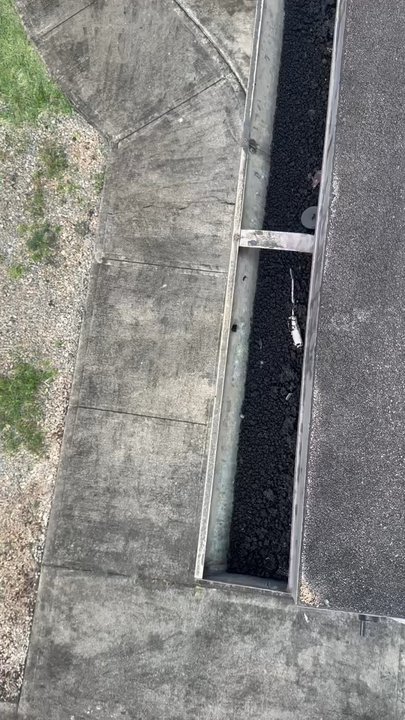 KC Gutter Cleaning - Extremely dirty gutter - Pressure Washers Near Me
