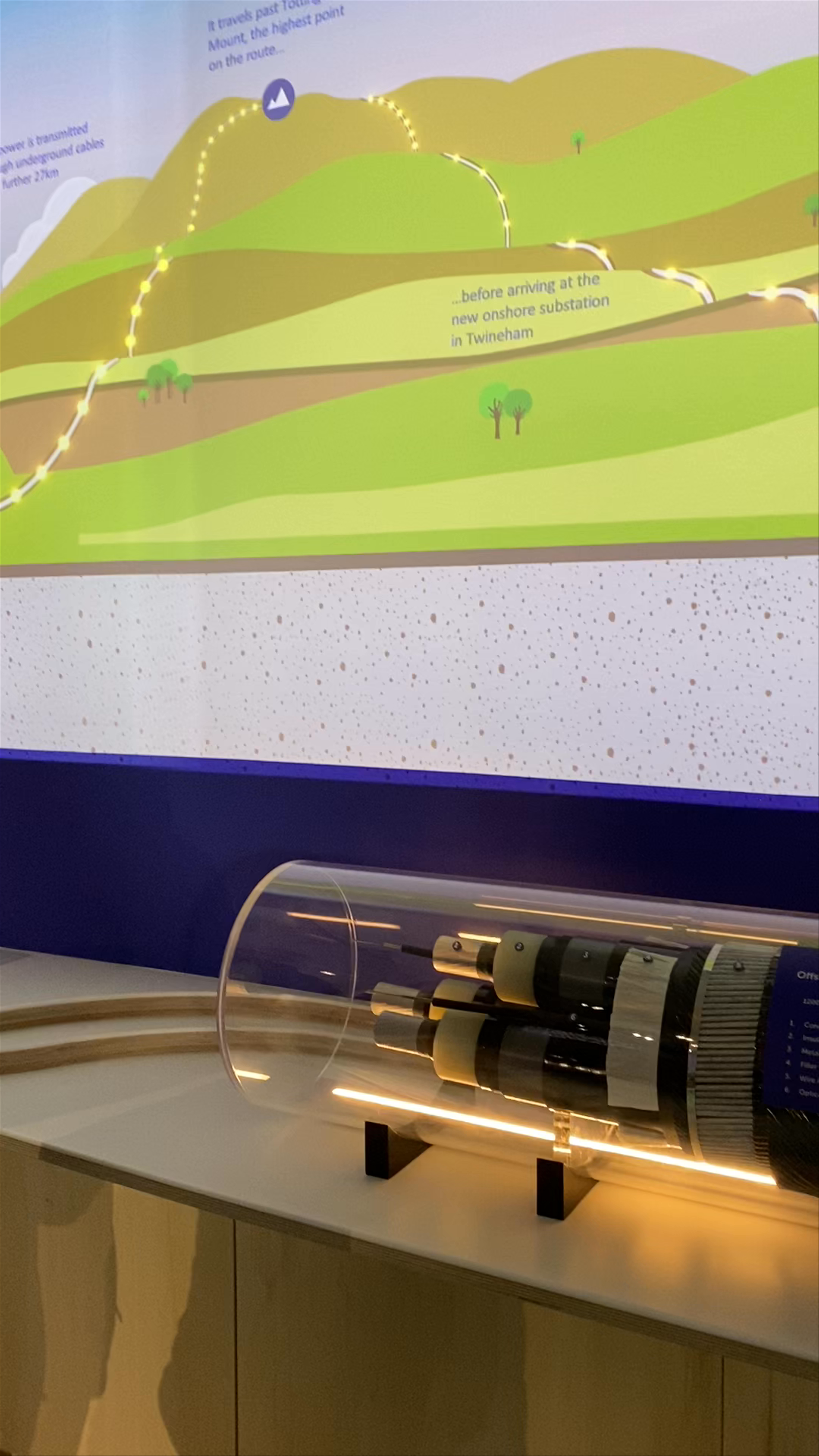 Inside Rampion Visitor Centre: Unveiling Offshore Cable Technology