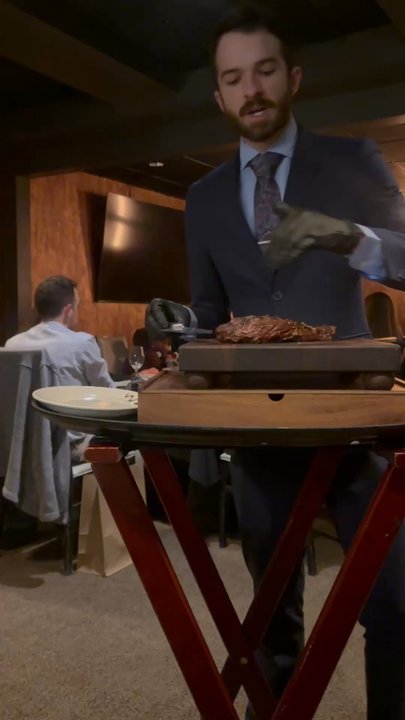 Prime 47 Carmel - Spinelis preparation table side - Steakhouses Near Me - Carmel, Indiana
