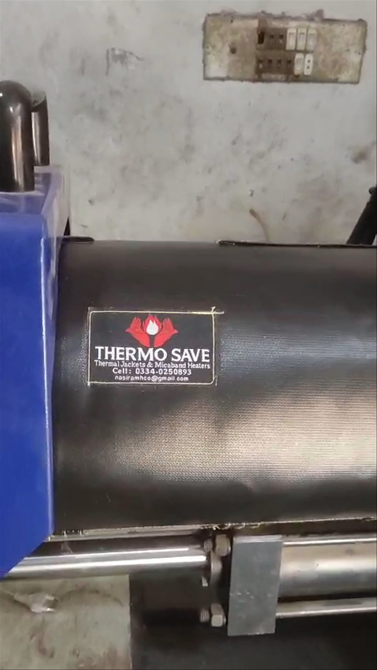 ThermoSave insulation jackets on process equipment at Buhader Ind Lahore