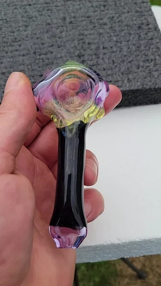 Preview pic of Cfl reactive spoon.  Sunset slyme, Gemini, galaxy
