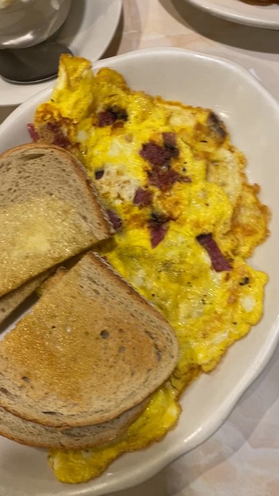 Three Brothers Diner - Chicken and waffles and omelette - Waffles Near Me - Hamden, Connecticut