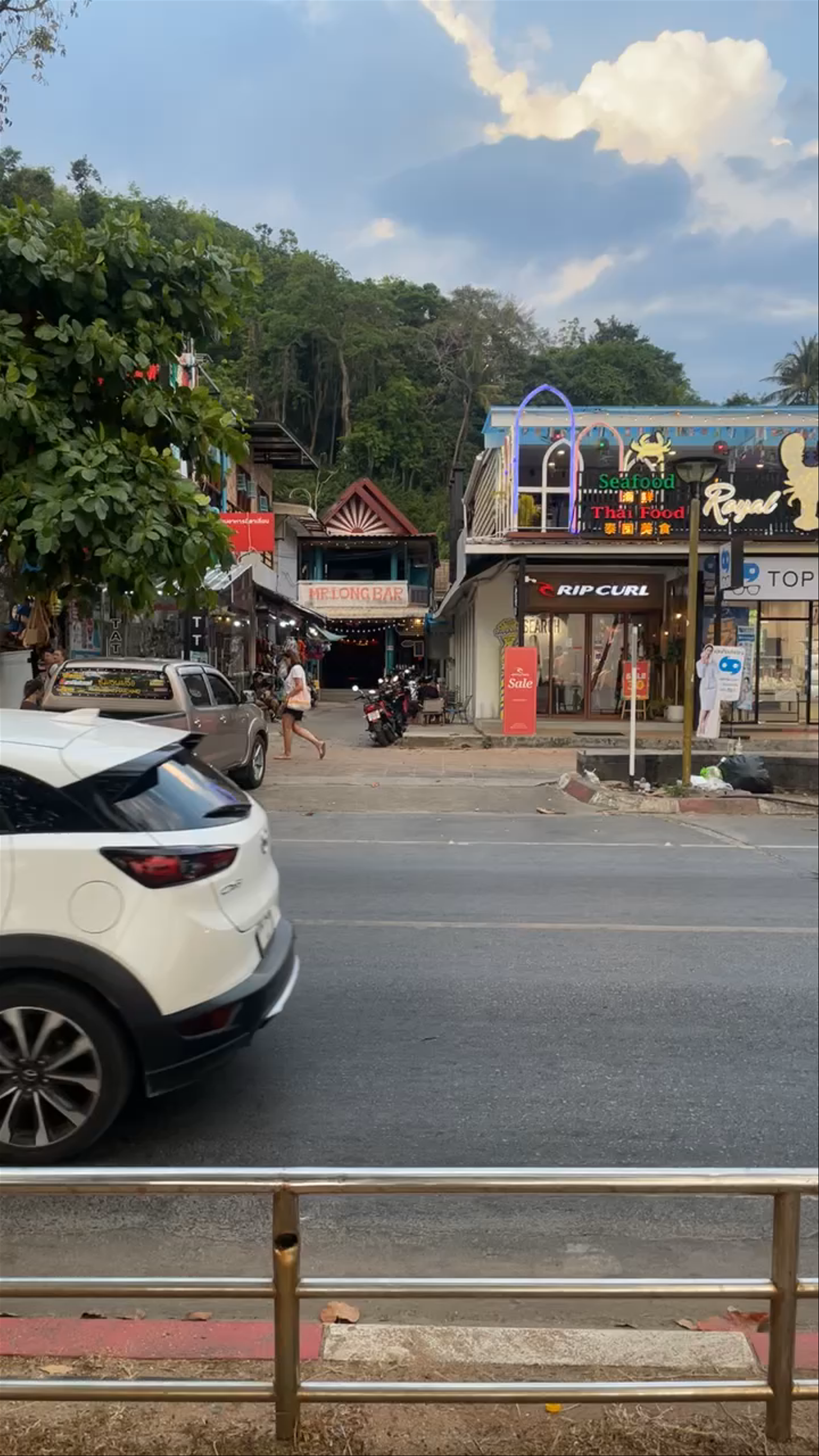 Vibrant Street Life and Coastal Vibes at Ao Nang Beach, Thailand