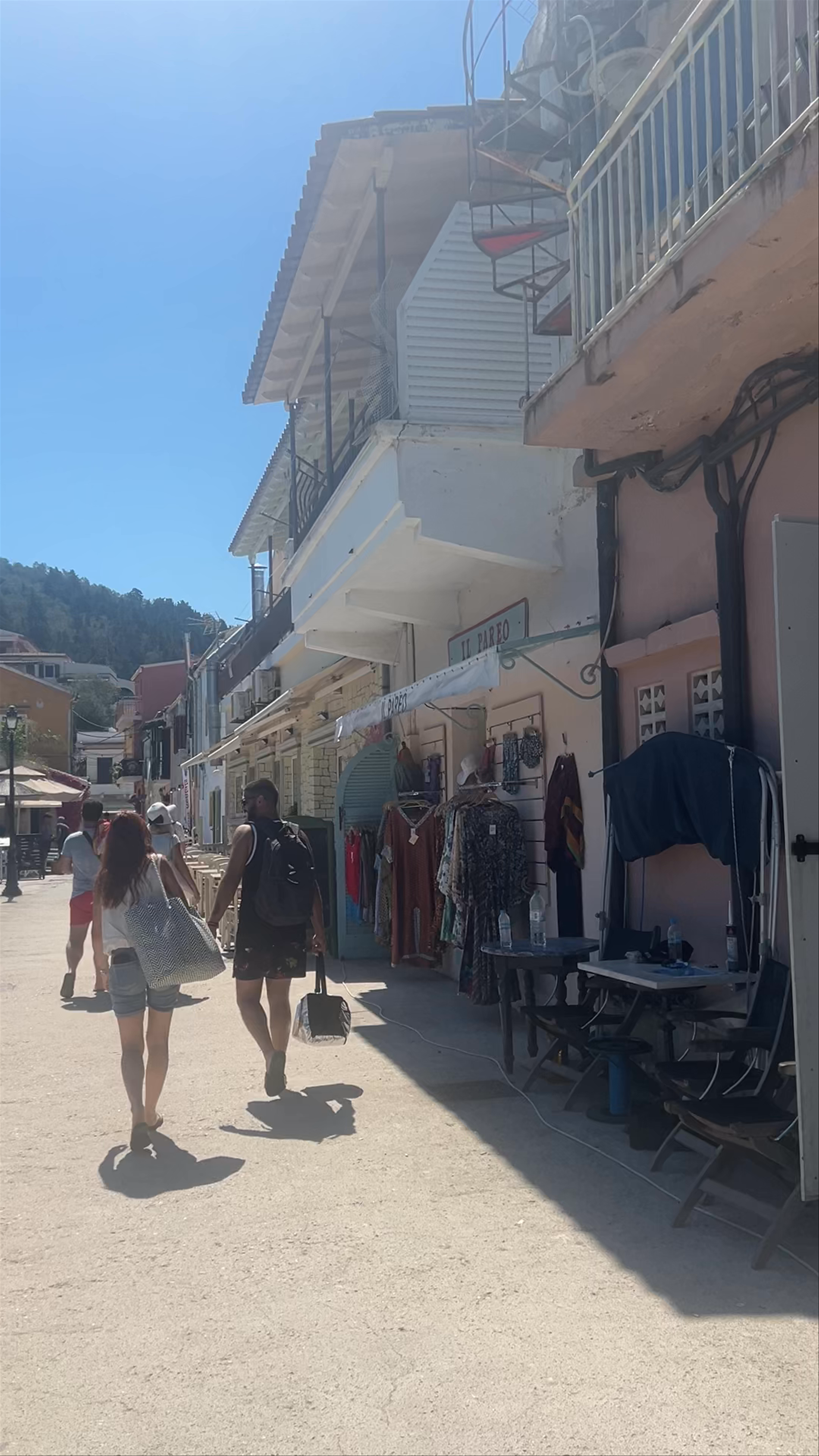 Sunlit Stroll at Port Gaios Paxoi - Harbor Charm in Gaios, Greece