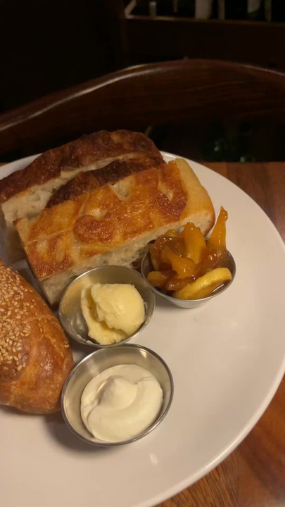 Madrina - Assorted breads and butter - Italian Near Me - Webster Groves, Missouri