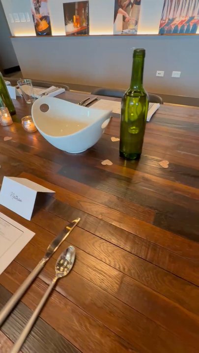 Uncorked Kitchen & Wine Bar - The cellar room and table decor - Venues & Event Spaces Near Me - Centennial, Colorado