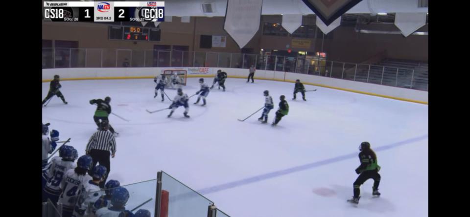 Colton Scudder's Last-Minute Goal Forces OT for Central Storm 18U AA