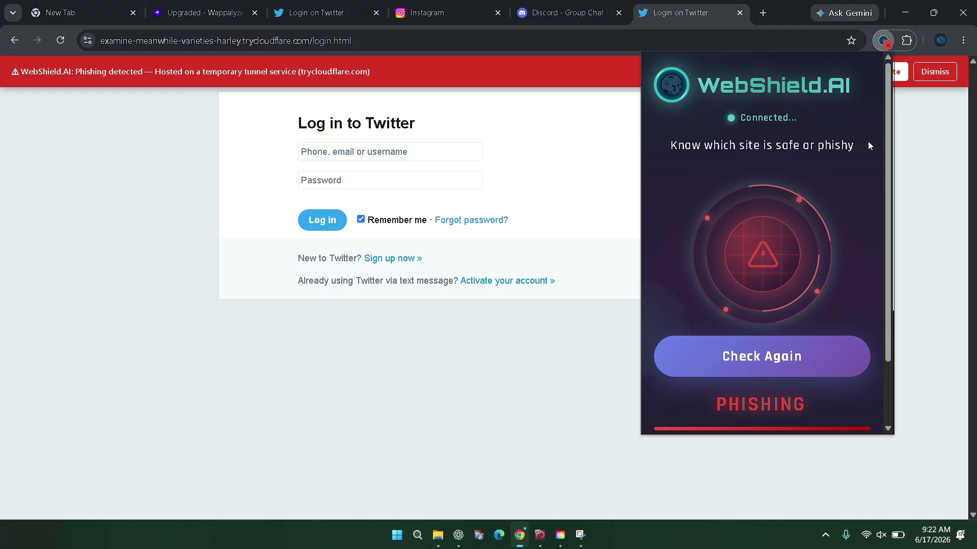 WebShield.AI - Chrome Web Store image 1