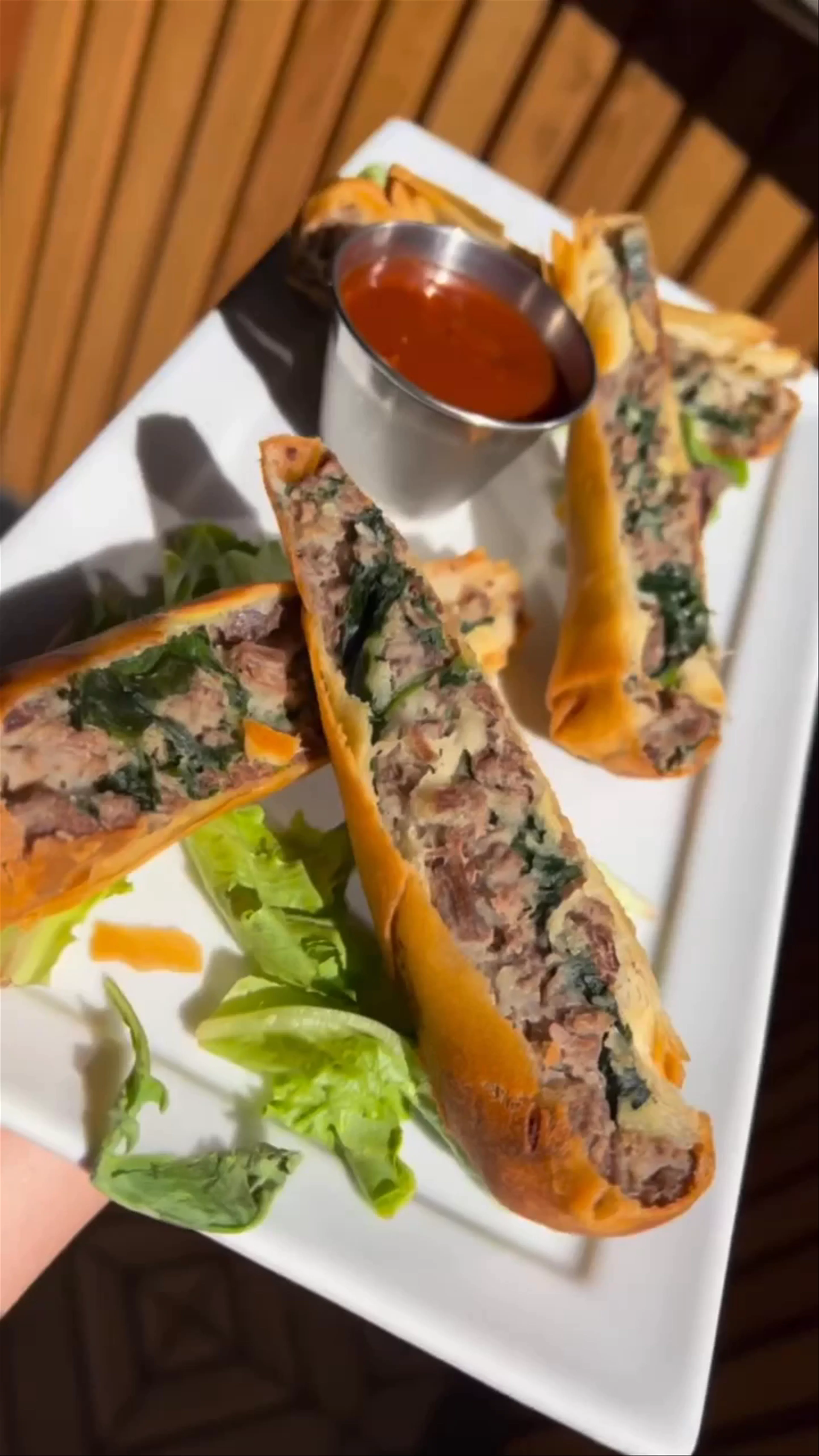 Steakhouse Spring Rolls