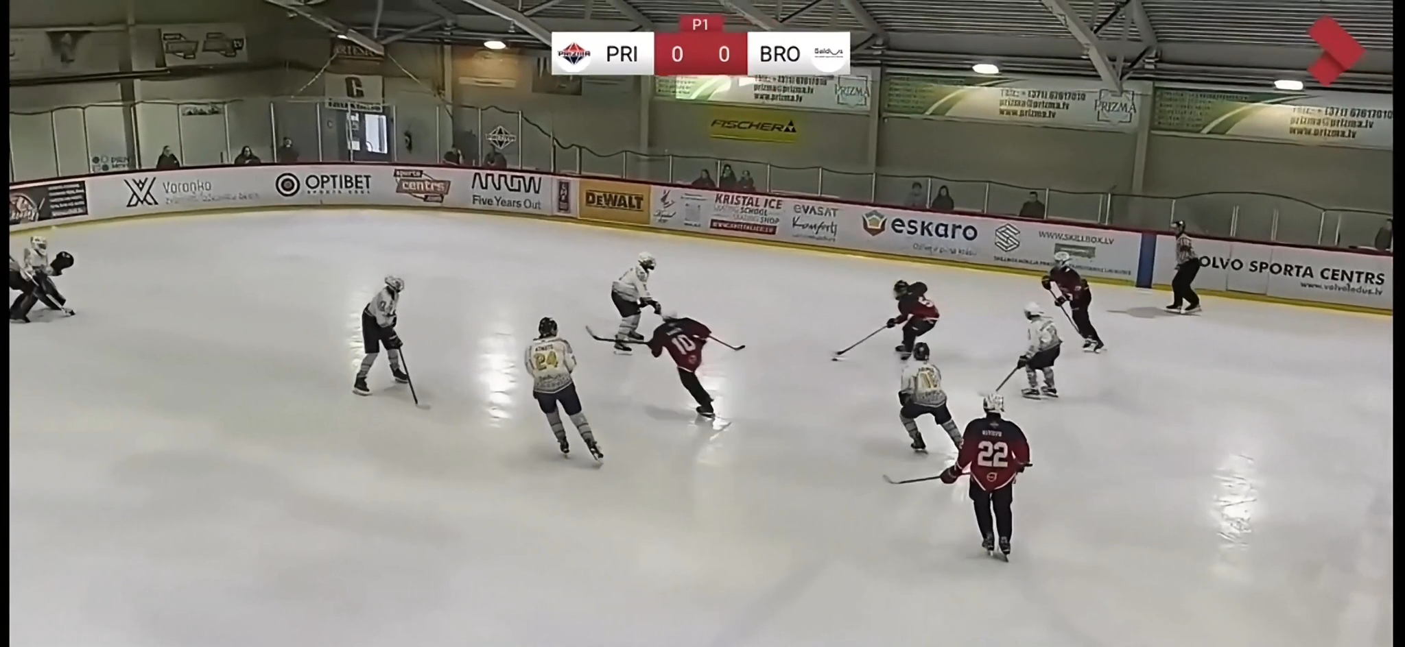 Ratmirs Jermolins' First Goal of the Season 2024-2025