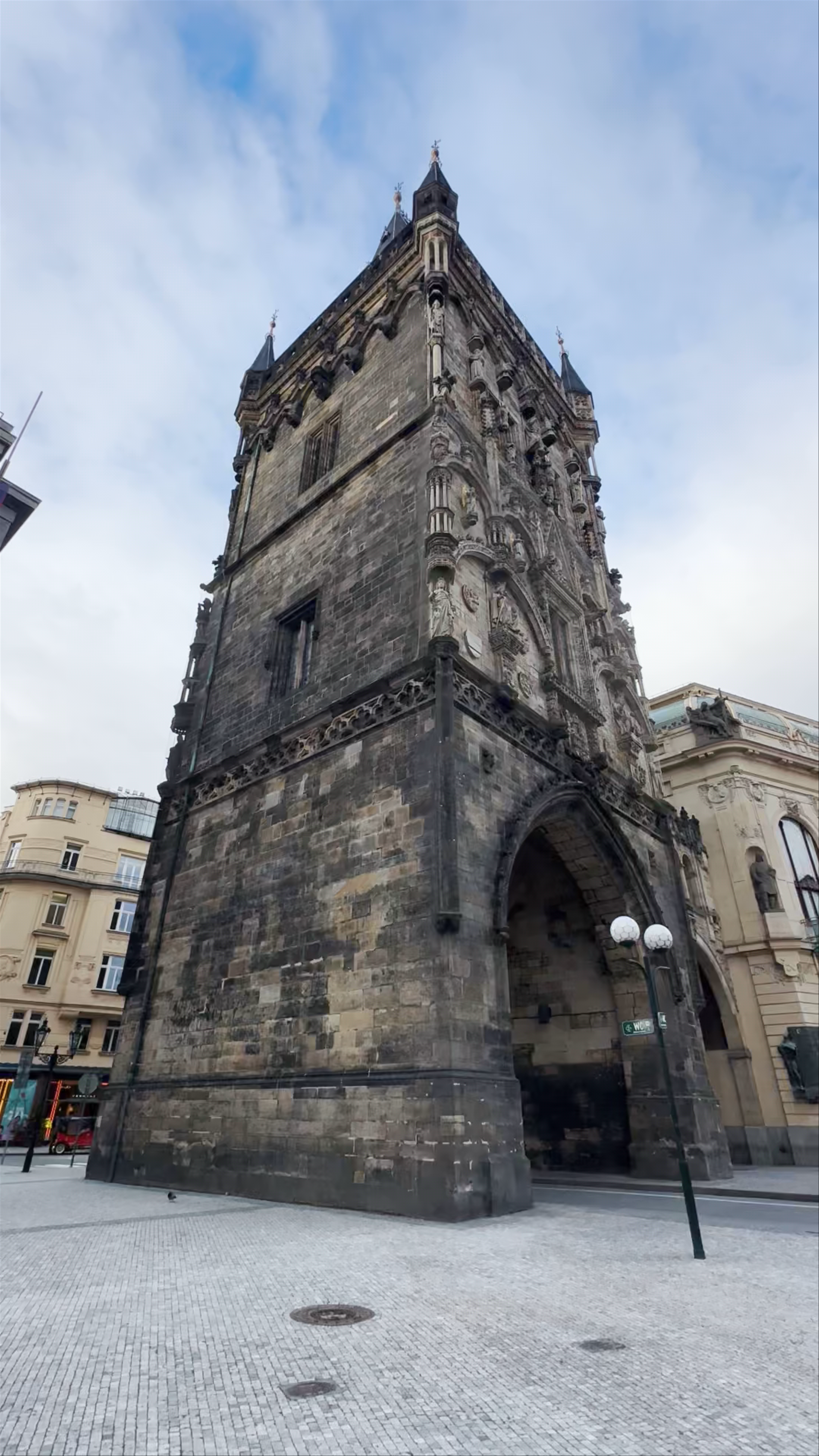Powder Tower: Gothic Majesty in the Heart of Prague
