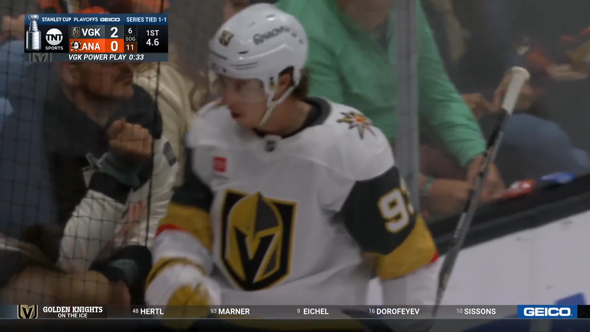 Marner's First Career Playoff Hat Trick Leads Golden Knights Past Ducks · May 8, 2026
