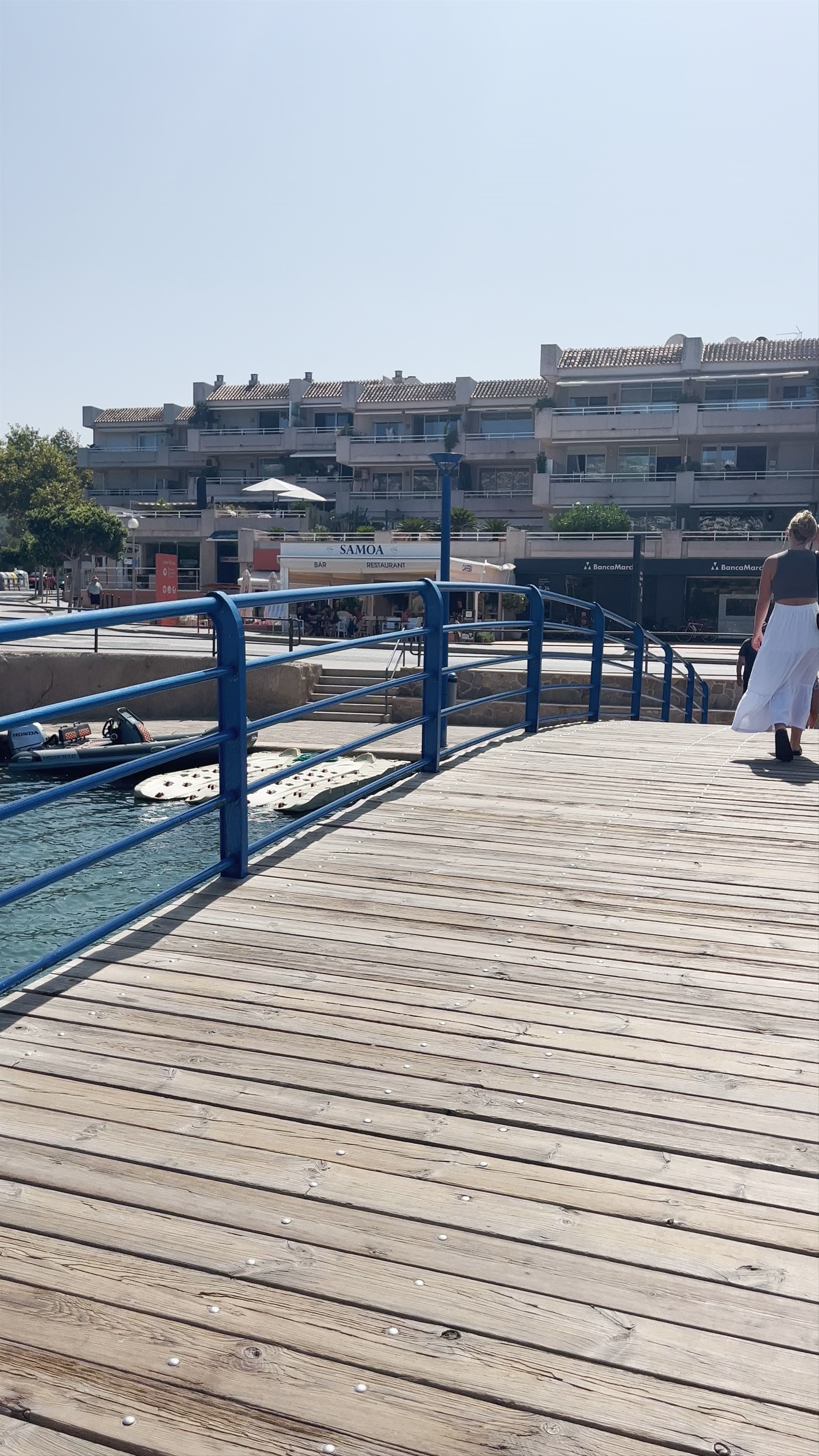 Sunlit Stroll at Port d'Andratx Marina, Mallorca