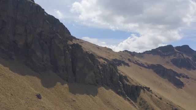 Paso de Cortés mountains in Mexico 