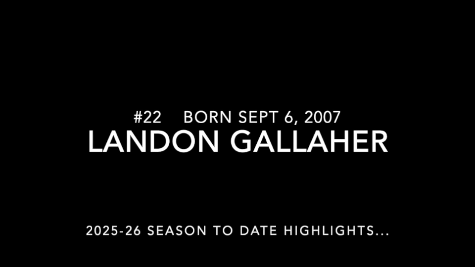 Landon Gallaher: Elite Highlights from Dallas Stars 18U AAA