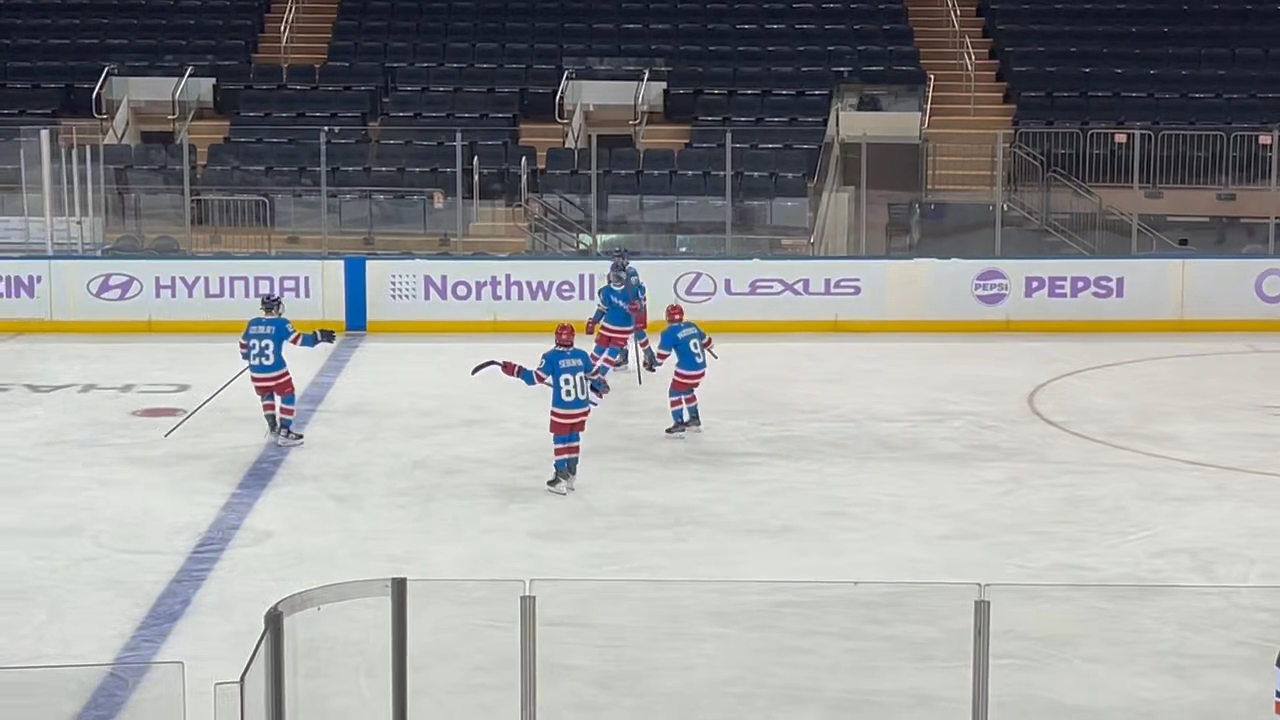 Nolan Lenhart's Backhand Bardown Beauty | New York Jr. Rangers Highlight