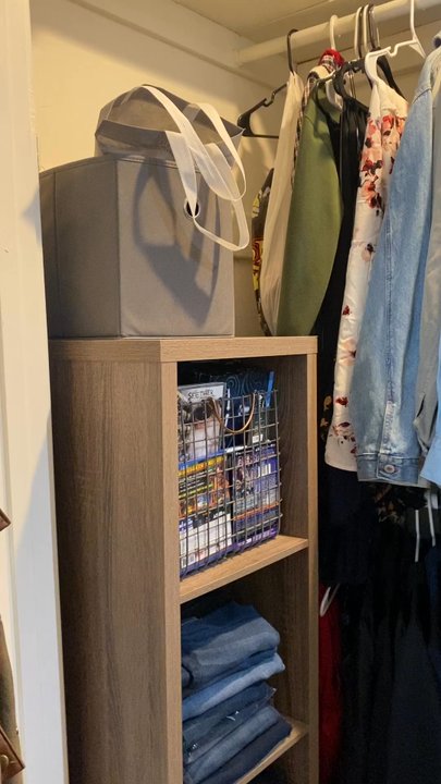 ClutterGone - Closet organized! So thankful - Home Cleaning Near Me