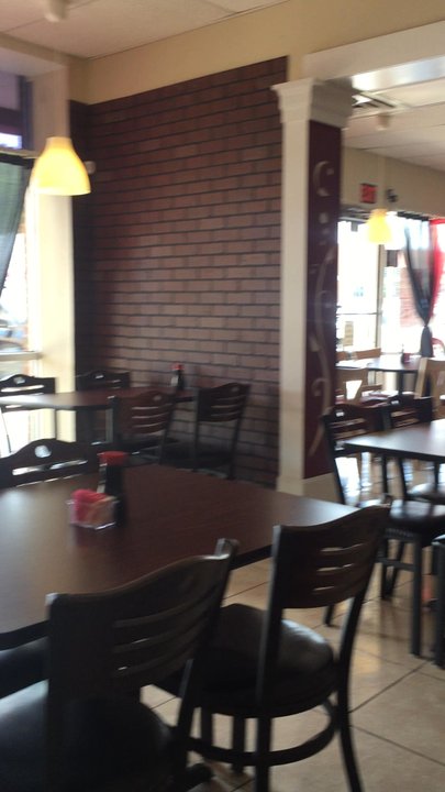 Sushi & Ramen Japanese Restaurant - Inside from our table on the far right. We were right by the bathroom. - Sushi Bars Near Me - Arlington, Texas