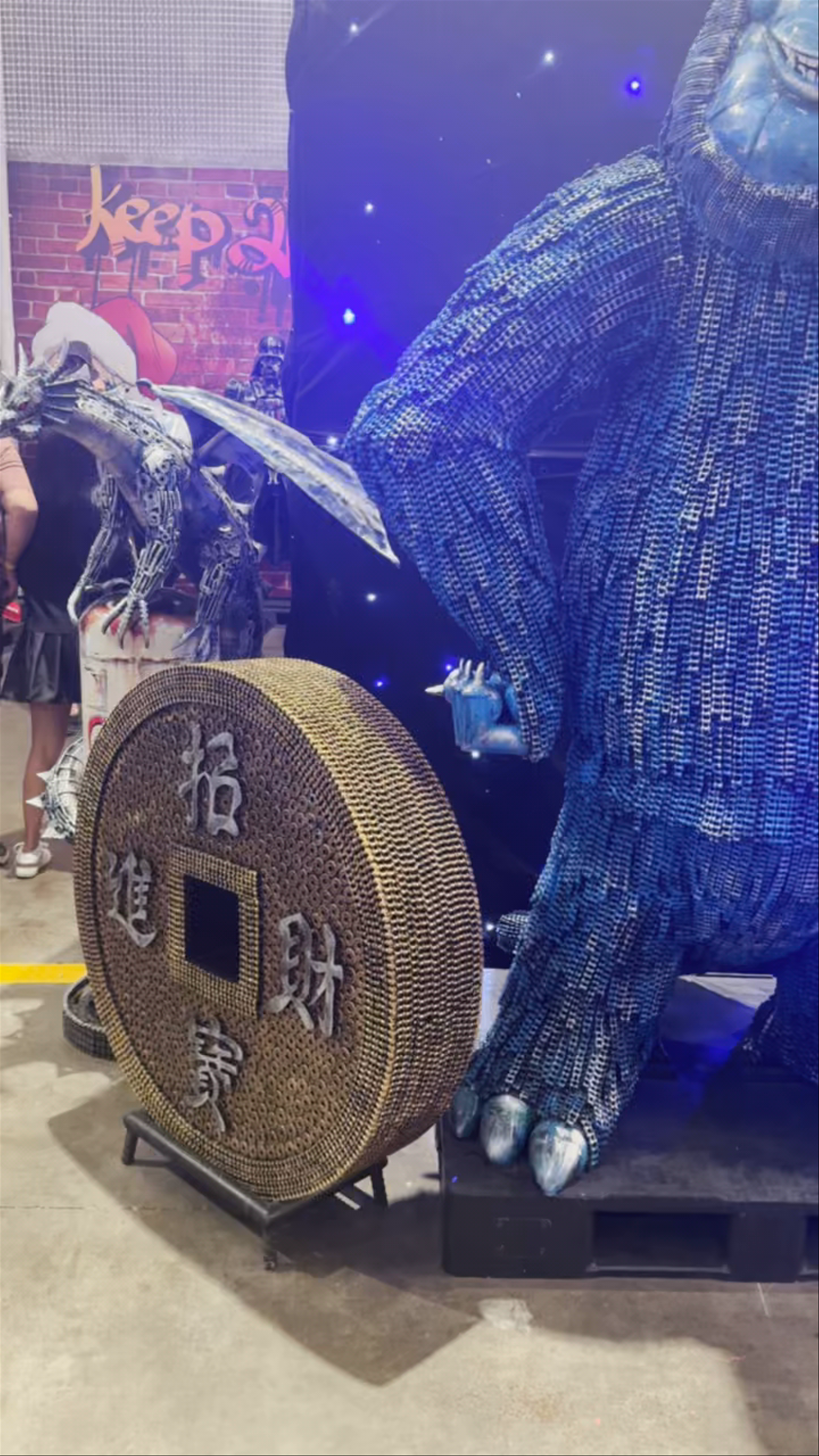 Metartworld World's Largest Indoor Scrap Metal Art Gallery(Guinness World Record Holder) Starry Sky Exhibition/VR Theme Park