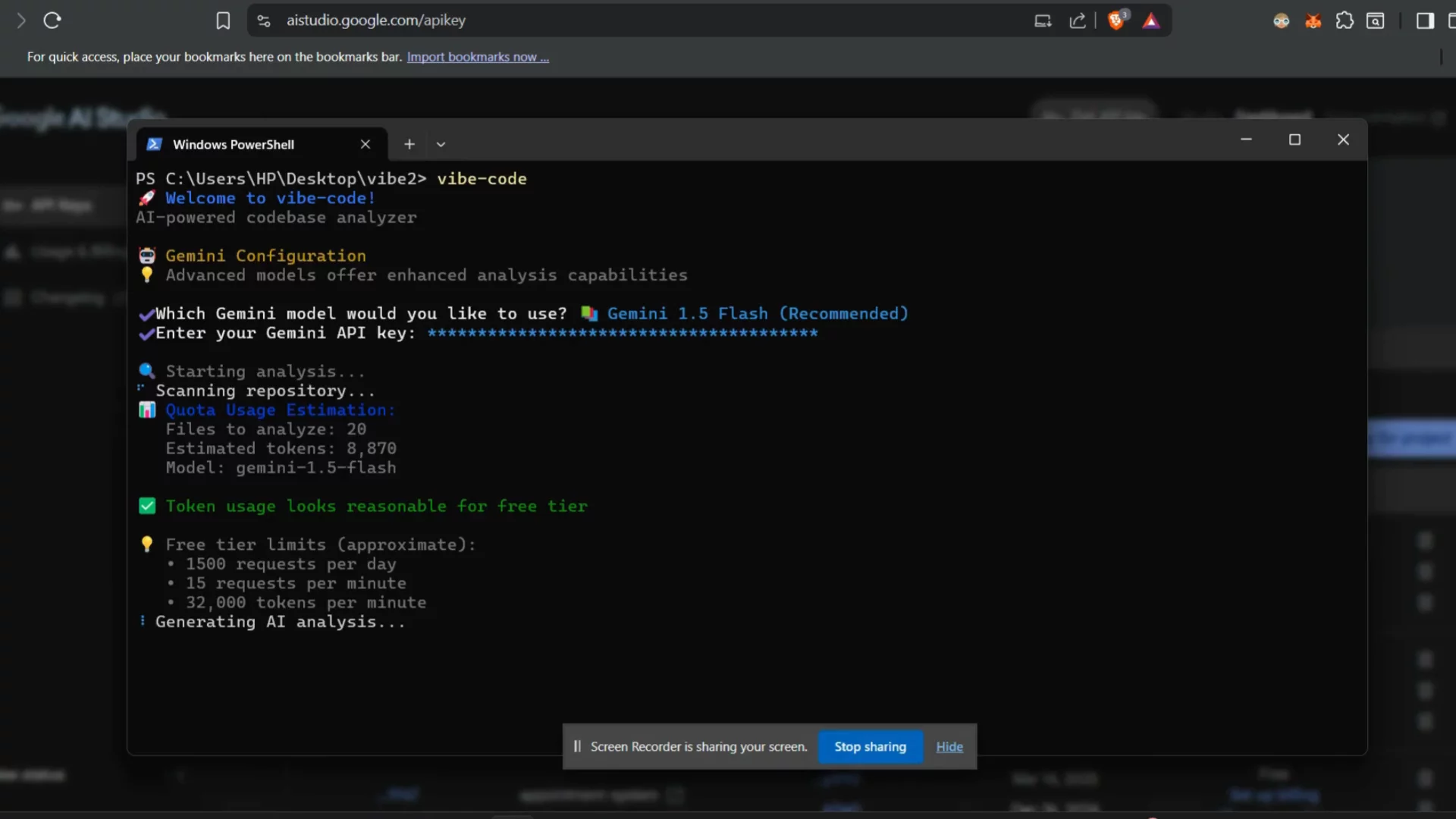 Vibe Code CLI image 1