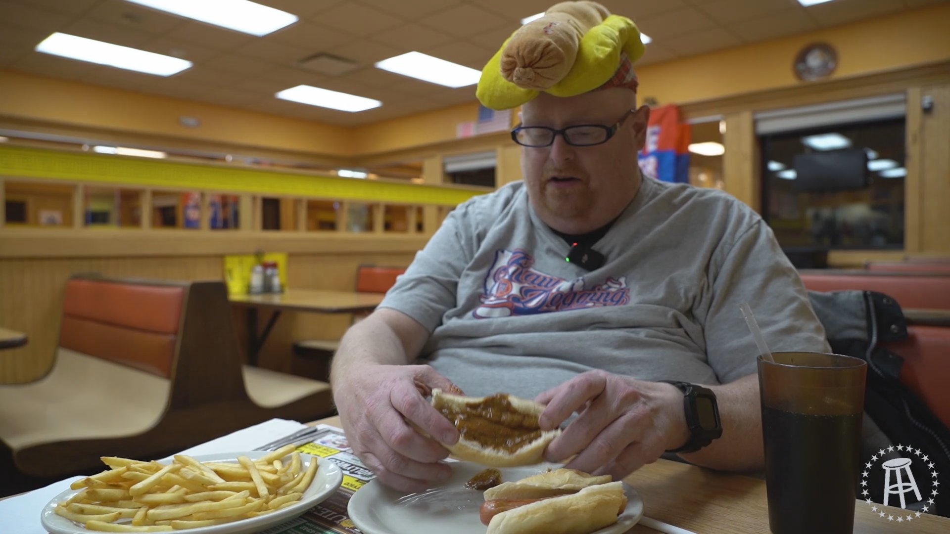 Raw Dogging at Louie's Texas Red Hots in Orchard Park