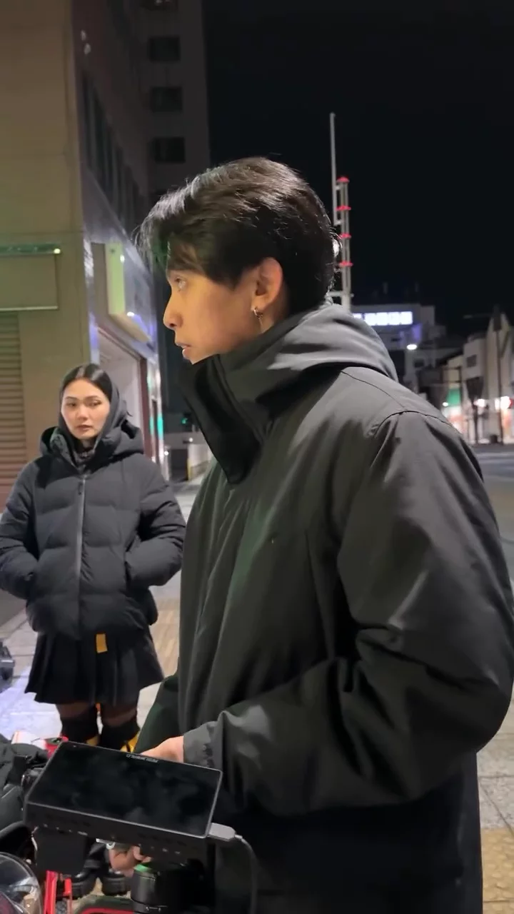 BTS of Making commercial for Electric Scooter