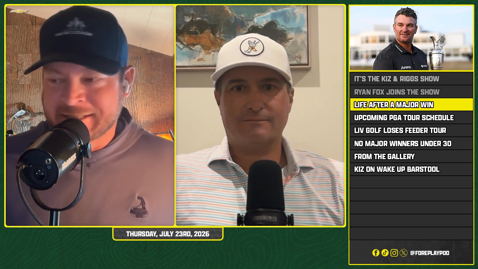 Open Champion Ryan Fox Breaks Down His Historic Win