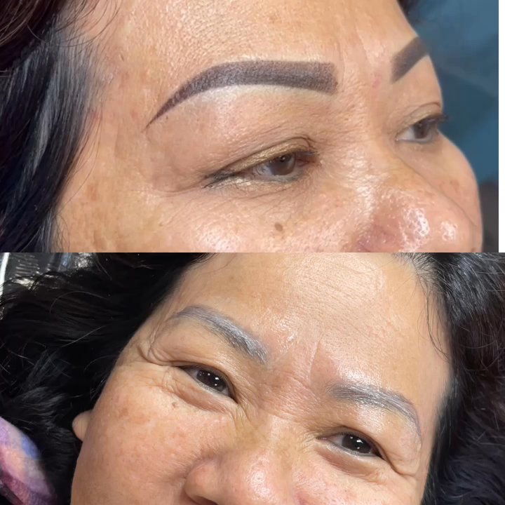 Gorgeous Nails - Ombre powder brows by Diemmy - Nail Salons Near Me - Modesto, California