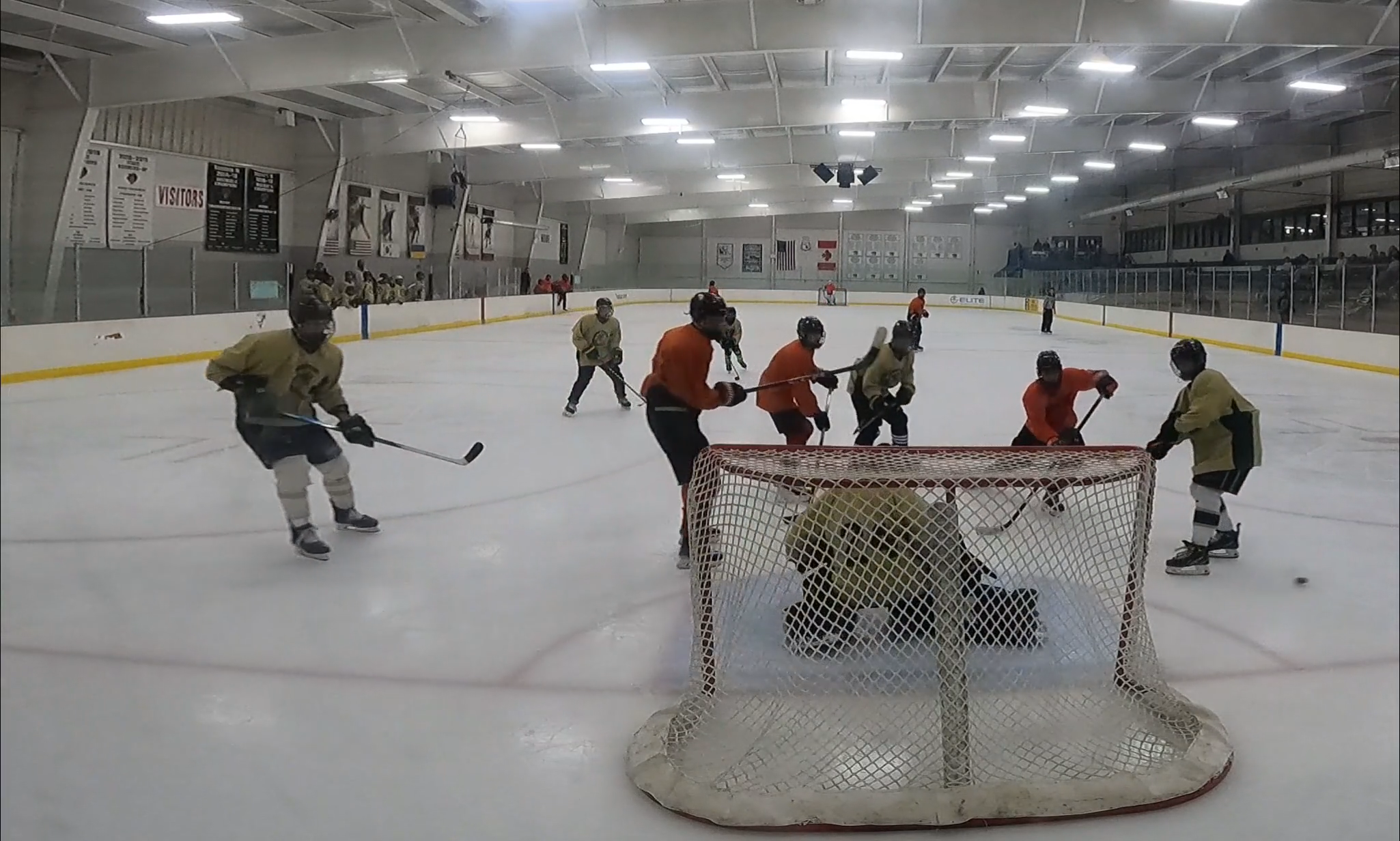 Logan Dennett's Epic Late Game Breakaway Save | Howell High School